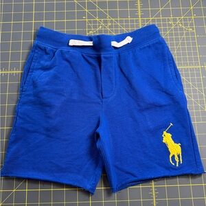 Polo by Ralph Lauren Blue and Yellow Athletic Shorts